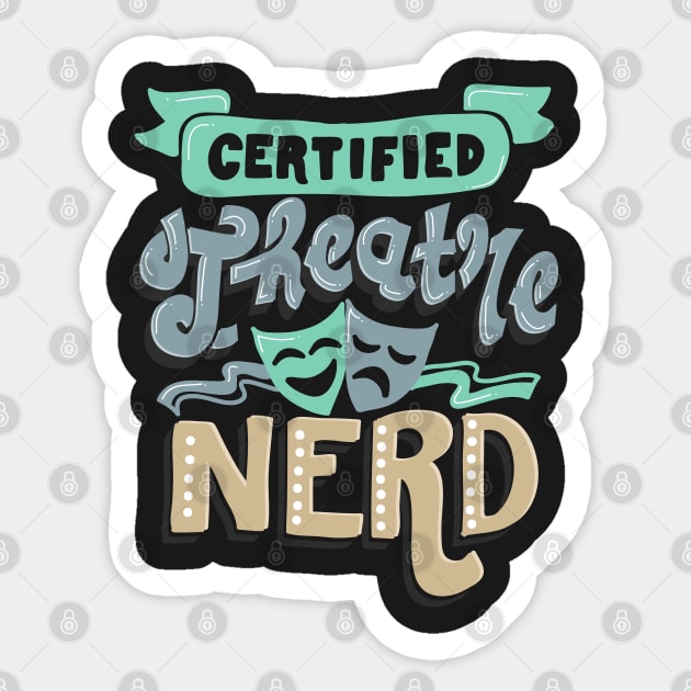 Theatre Nerd Funny Sticker by KsuAnn